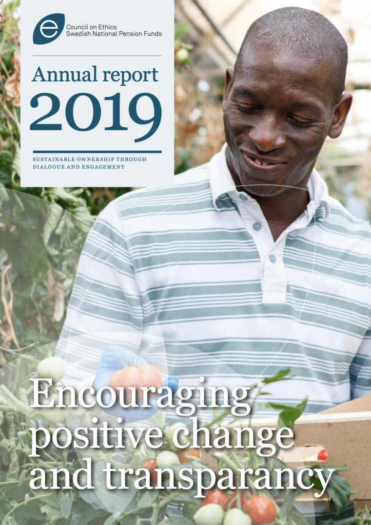 Cover image annual report 2019